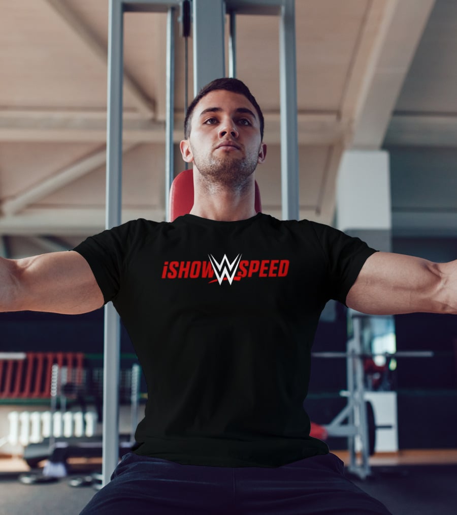 WWE IShowSpeed Fan Collaboration T-Shirt