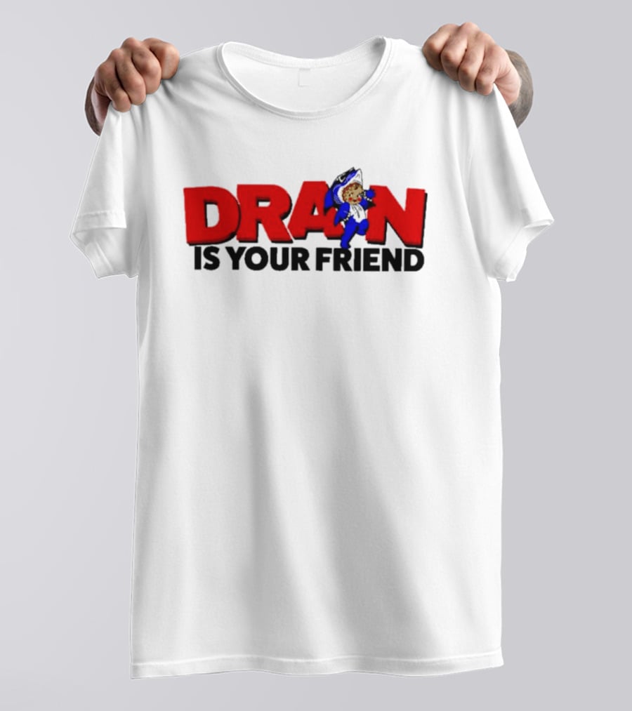 DRAN Is Your Friend Retro Cartoon Style Fun Nostalgia T-Shirt