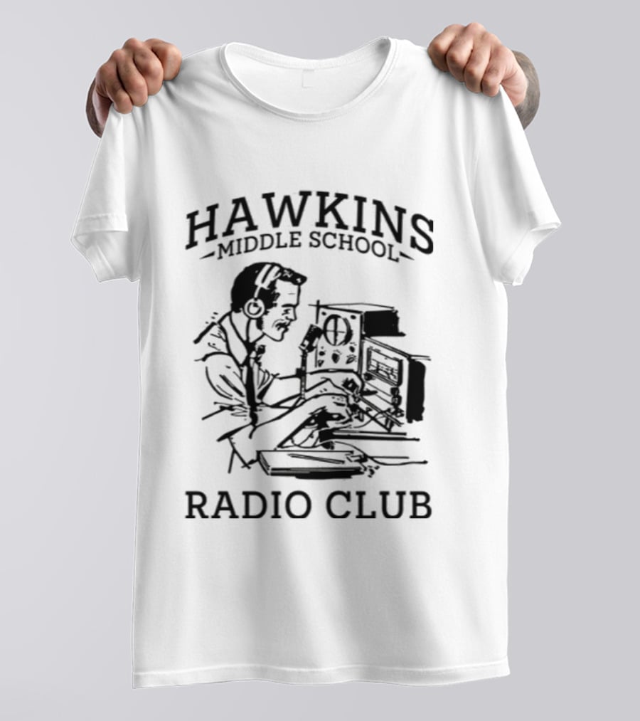Hawkins Middle School Radio Club Stranger Things T-Shirt