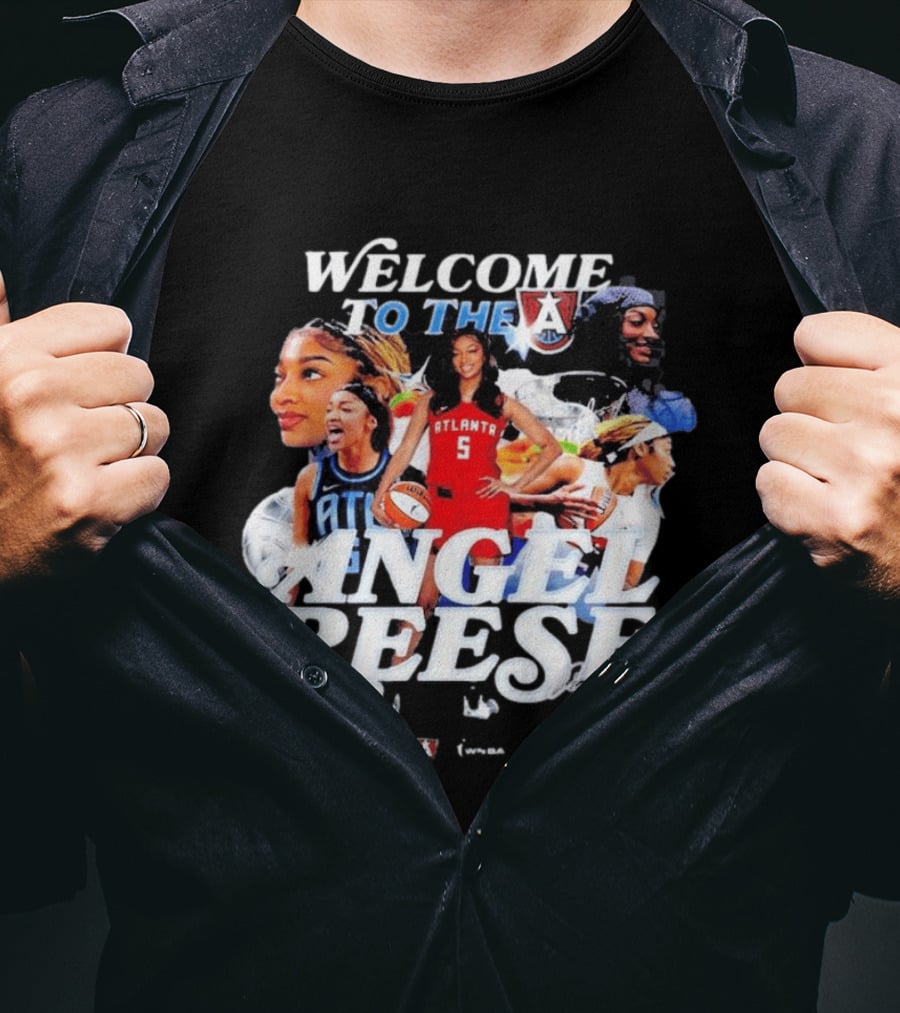 Welcome To The A Angel Reese Atlanta Dream WNBA T-Shirt