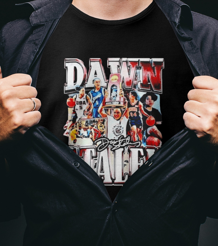 Dawn Staley South Carolina Gamecocks Basketball Collage USA Olympic Champion T-Shirt