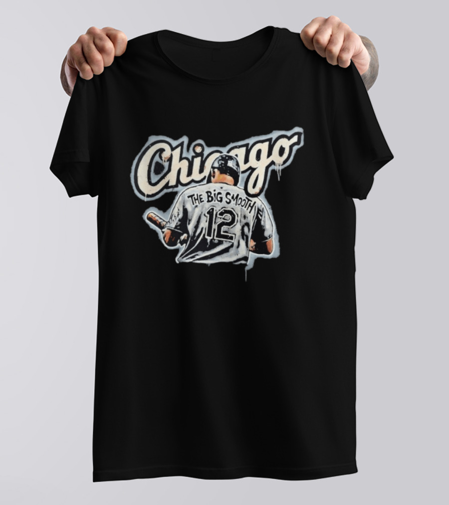 Chicago White Sox The Big Smooth 12 Colson Montgomery T-Shirt