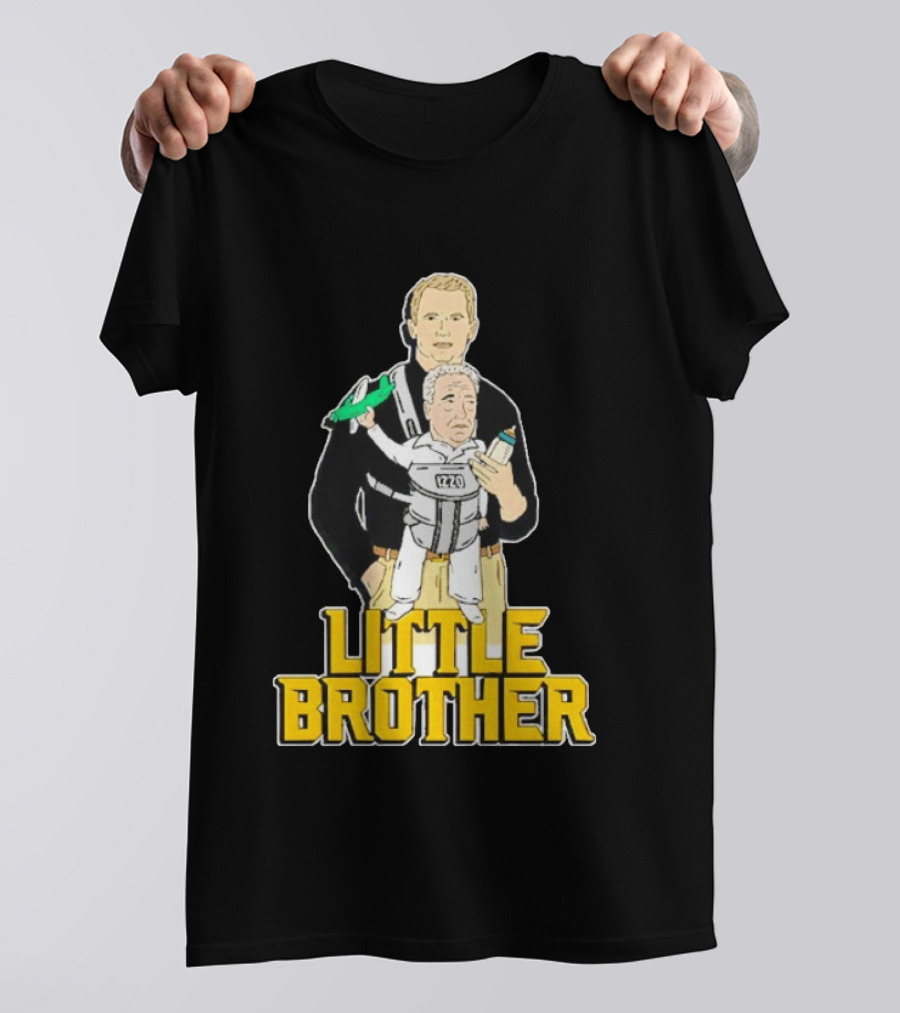 Little Brother Michigan Wolverines Izzo Parody Feed Milk T-Shirt