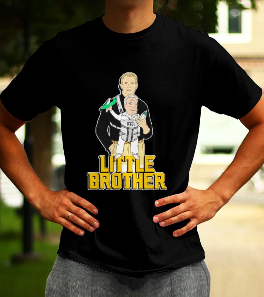 Little Brother Michigan Wolverines Izzo Parody Feed Milk T-Shirt