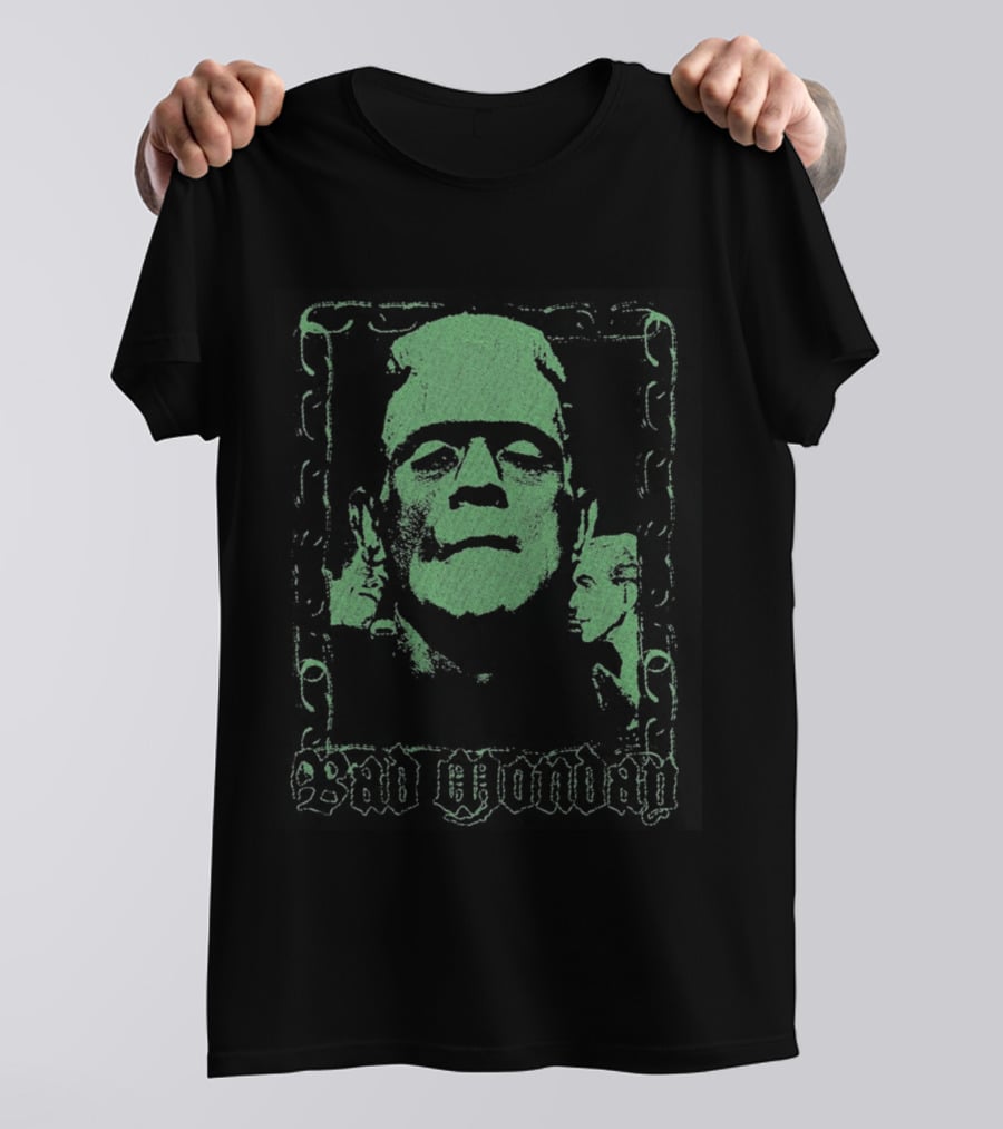 Bad Monday Stein Frankenstein's Monster T-Shirt