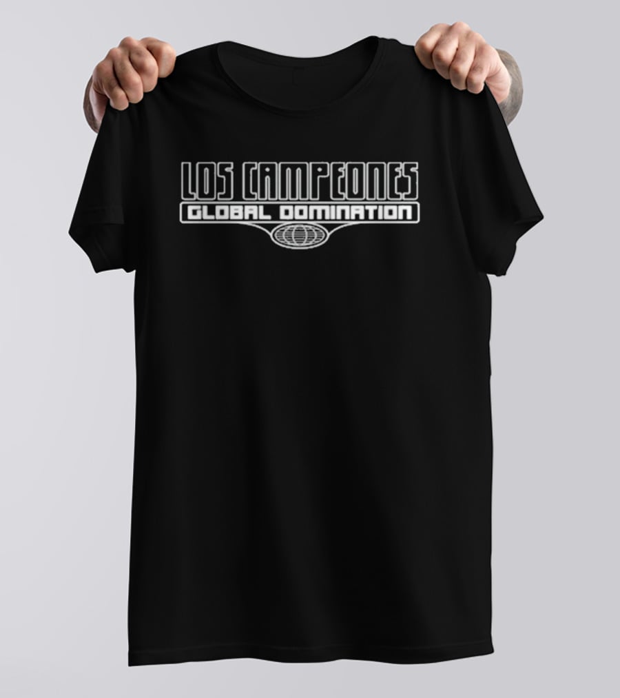 Los Campeones Global Domination Sports Banner T-Shirt