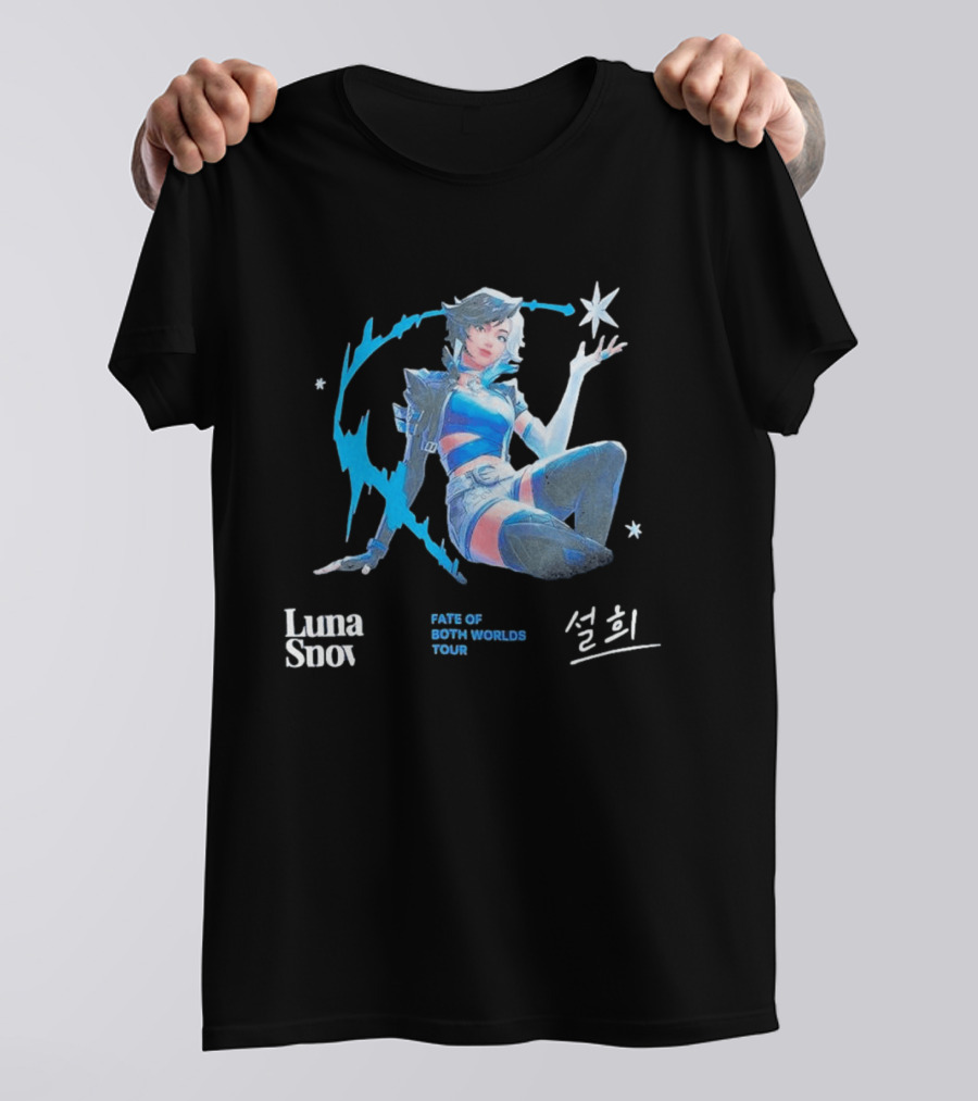 Luna Snow Fate Of Both Worlds Tour Marvel Rivals T-Shirt