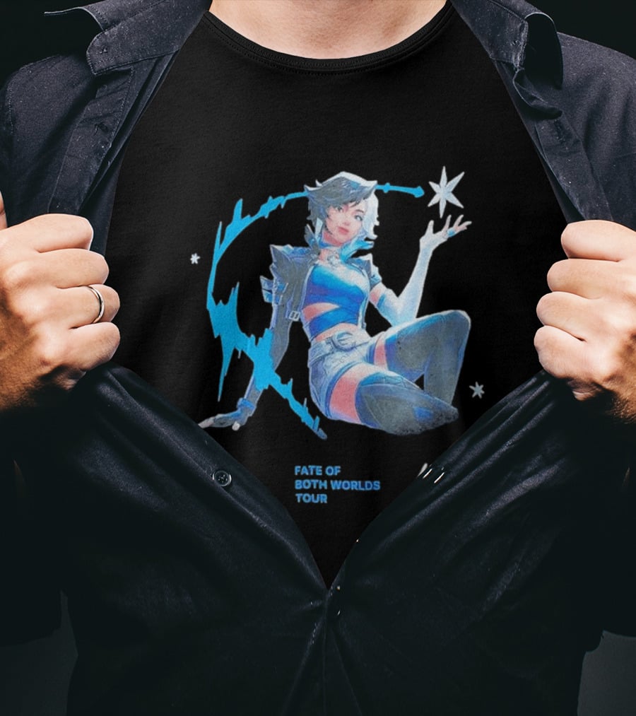 Luna Snow Fate Of Both Worlds Tour Marvel Rivals T-Shirt