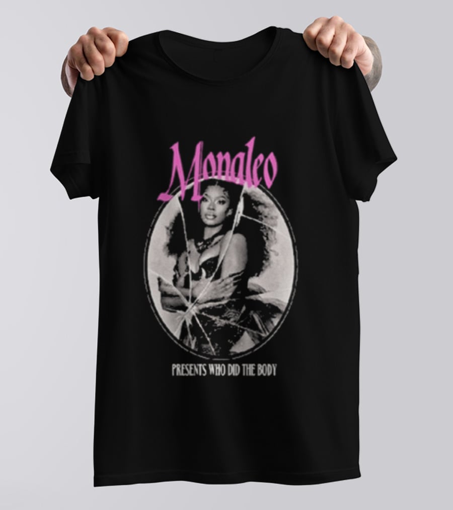 Monaleo Mirror Presents Who Did The Body Tour 2026 T-Shirt