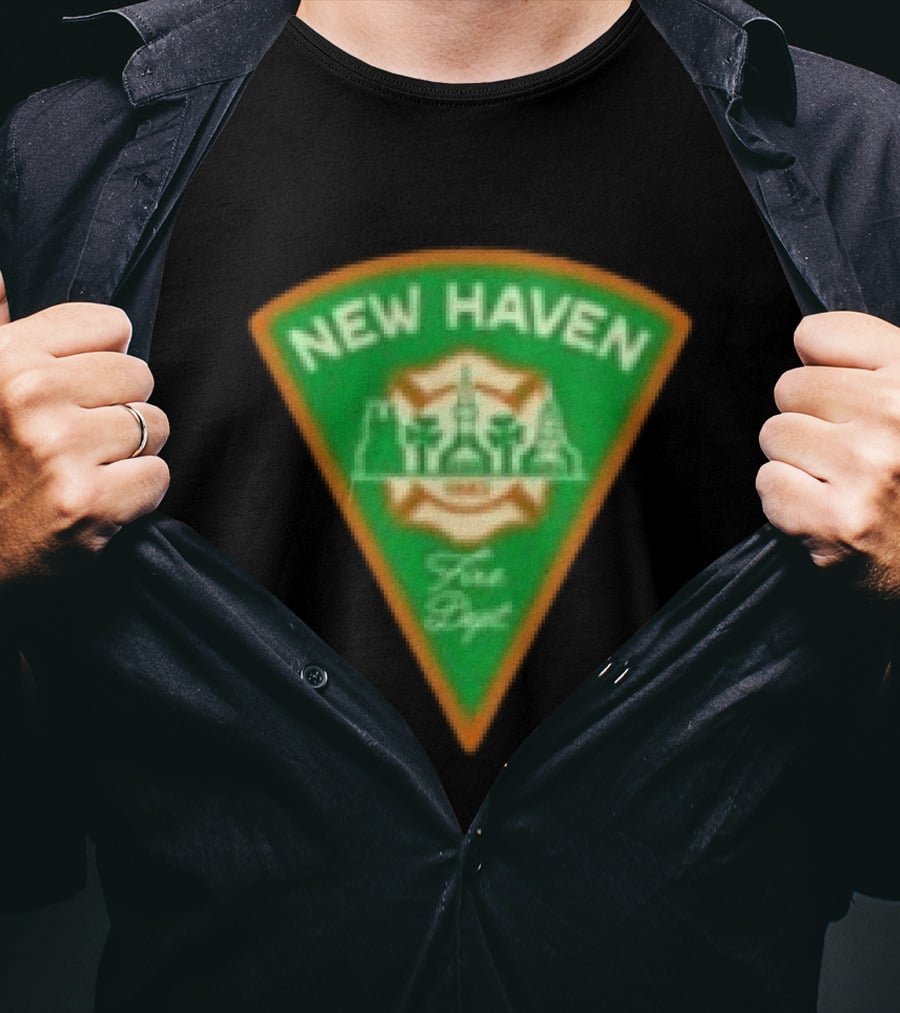 New Haven Fire Dept Emerald Society St Patrick's Day 2026 T-Shirt