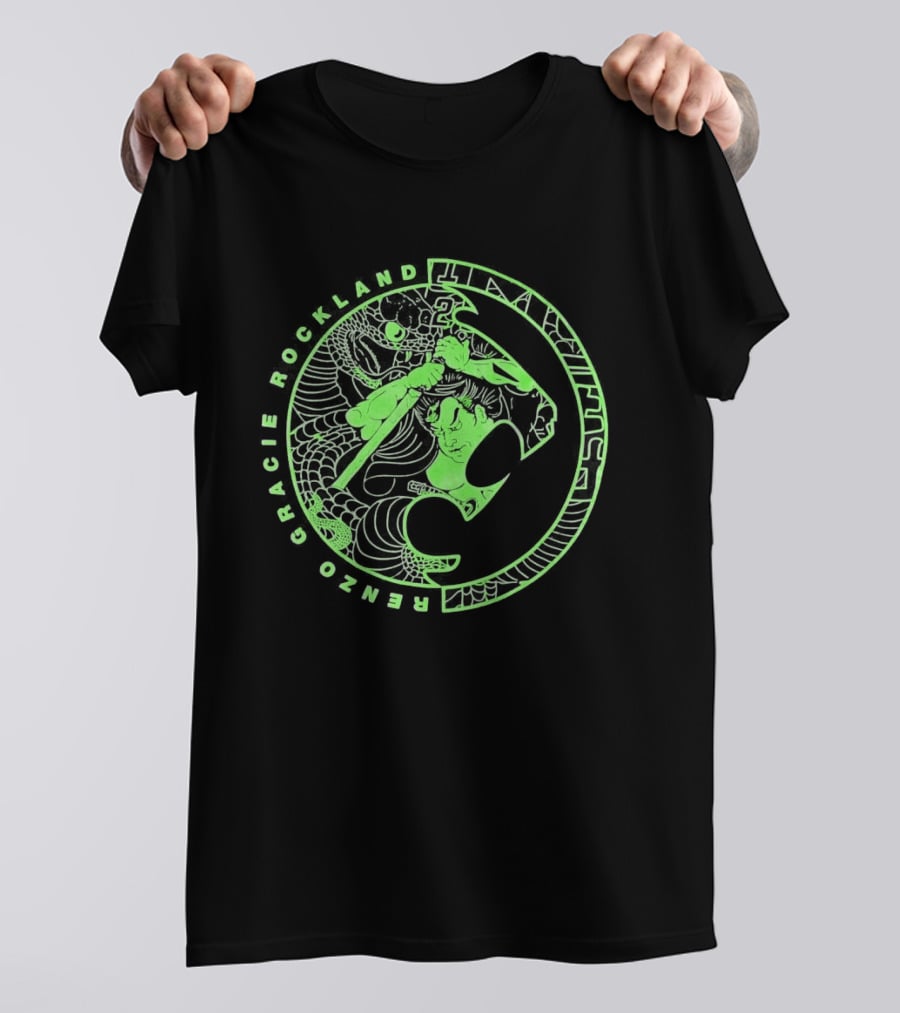 Renzo Gracie Rockland Brazilian Jiu Jitsu Academy Circle T-Shirt