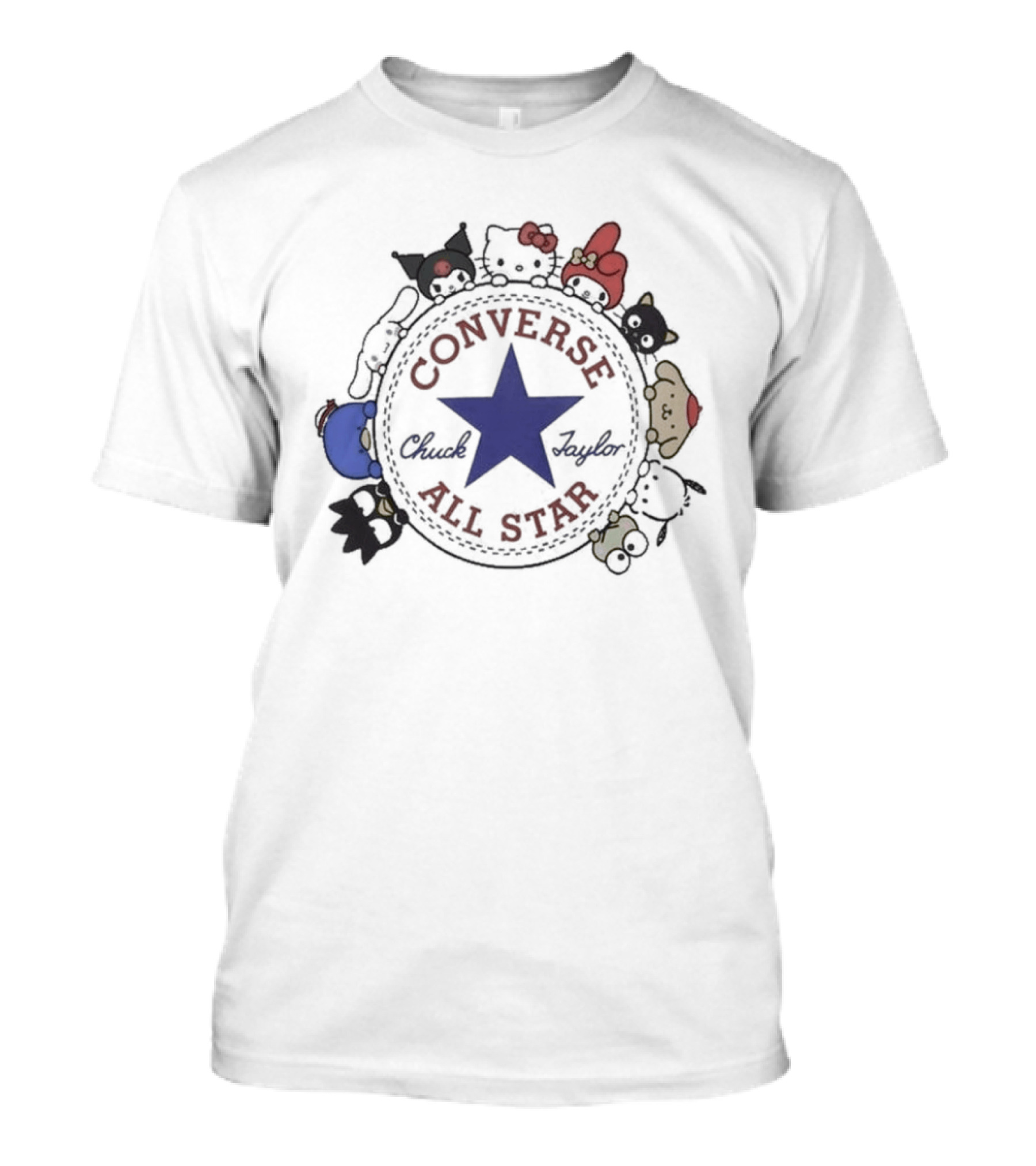 Converse All Star Chuck Taylor Hello Kitty And Friends Collaboration T-Shirt
