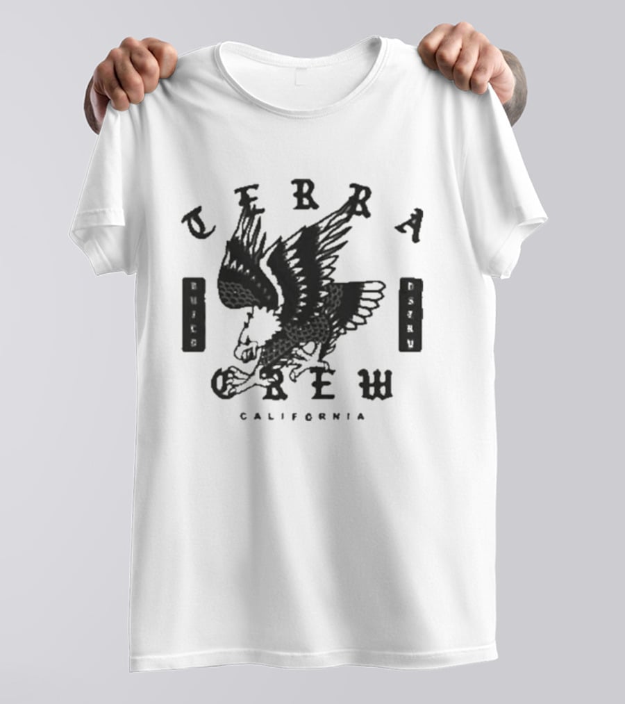Terra Crew Eagle California Tan T-Shirt