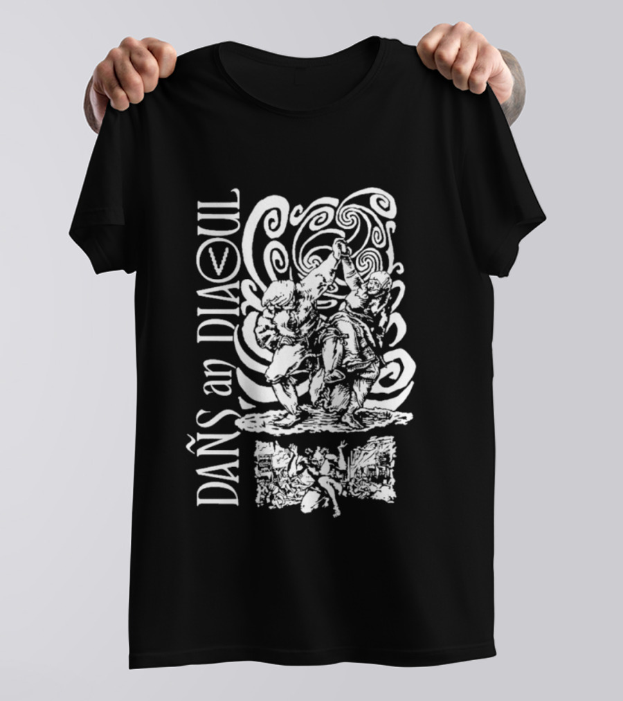 Dans An Diaoul 2026 Spiraling Figures Celtic Dance T-Shirt
