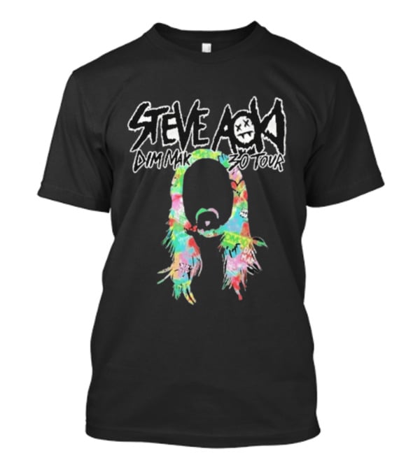 Steve Aoki Dim Mak 30 Tour Tie Dye Collection T-Shirt