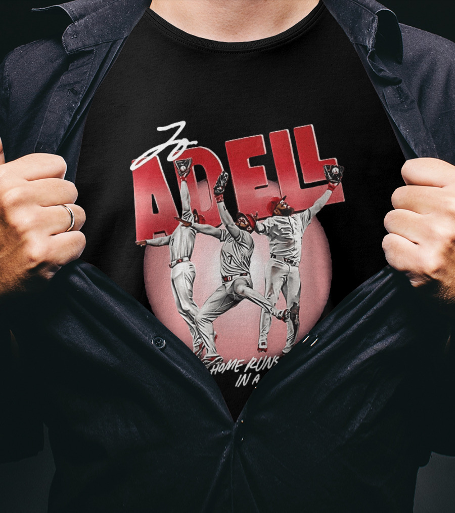 Jo Adell Los Angeles Angels Robbery Three Home Runs In A Single Game T-Shirt