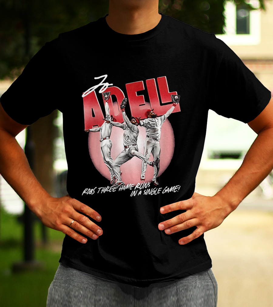 Jo Adell Los Angeles Angels Robbery Three Home Runs In A Single Game T-Shirt