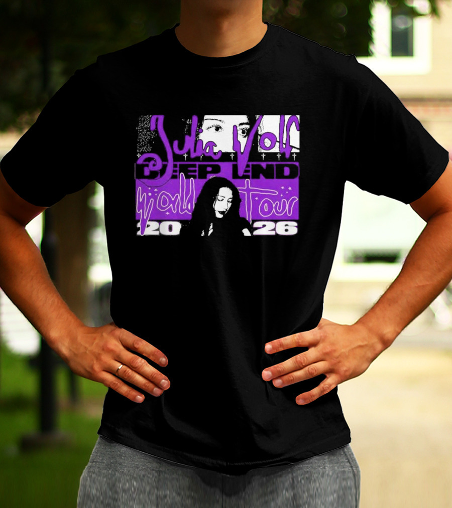 Julia Wolf 2026 The Deep End World Tour Dates T-Shirt