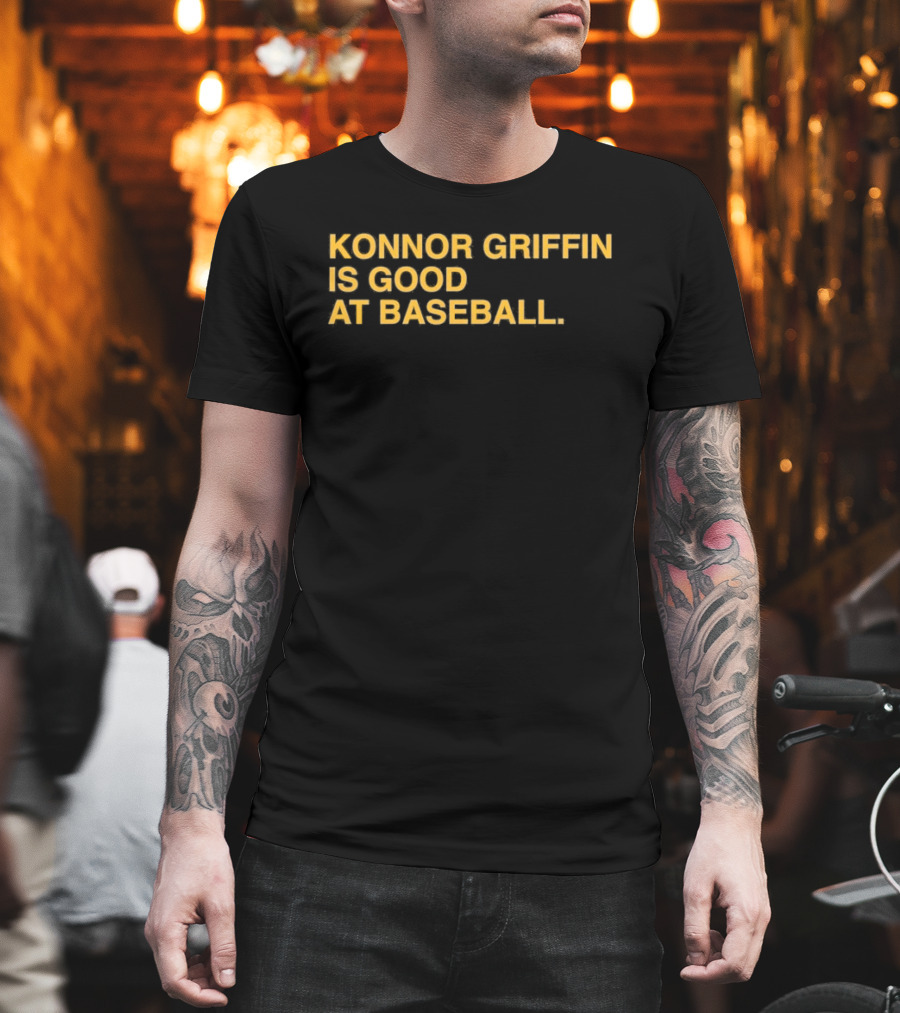 Konnor Griffin Is Good At Baseball T-Shirt