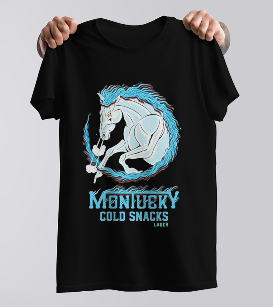 Montucky Cold Snacks Lager Year Of The Horse T-Shirt