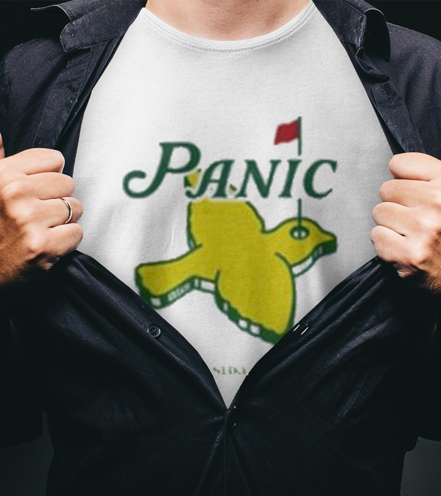 Panic Masters Area33 Bird And Flag T-Shirt