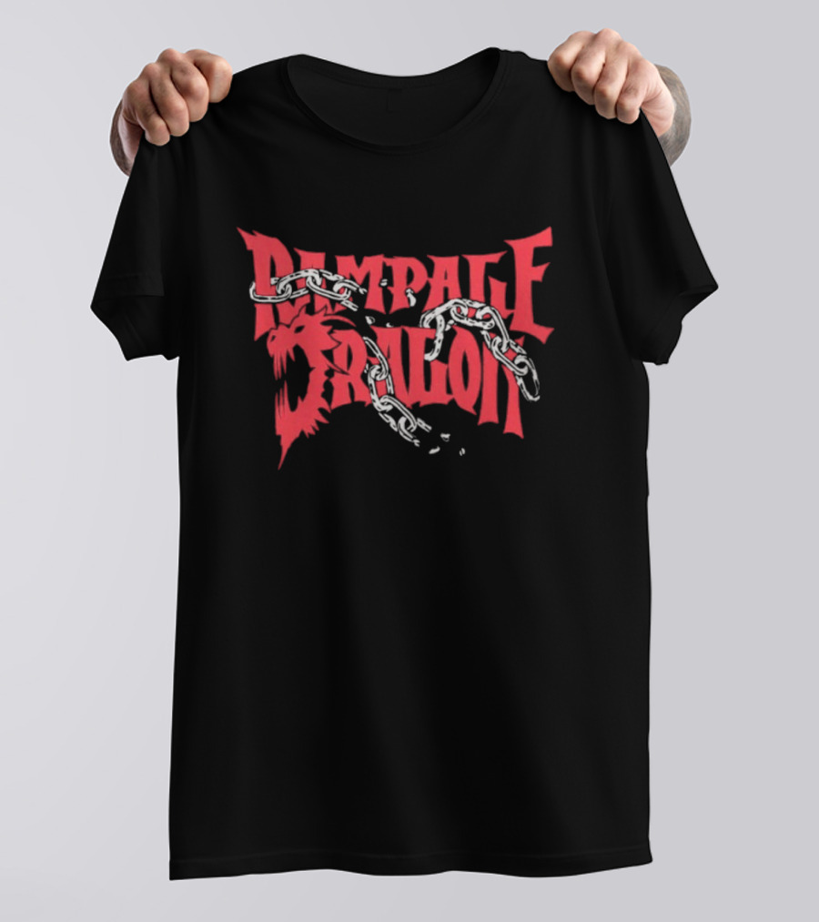 Shingo Takagi X Unbound Company Rampage Dragon Rebellion Chains T-Shirt