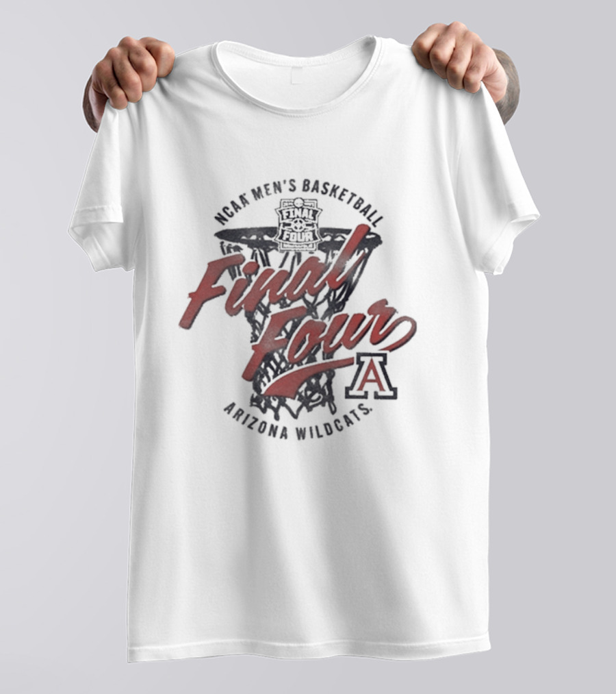 Arizona Wildcats Final Four 2026 NCAA Men's Basketball Tournament T-Shirt