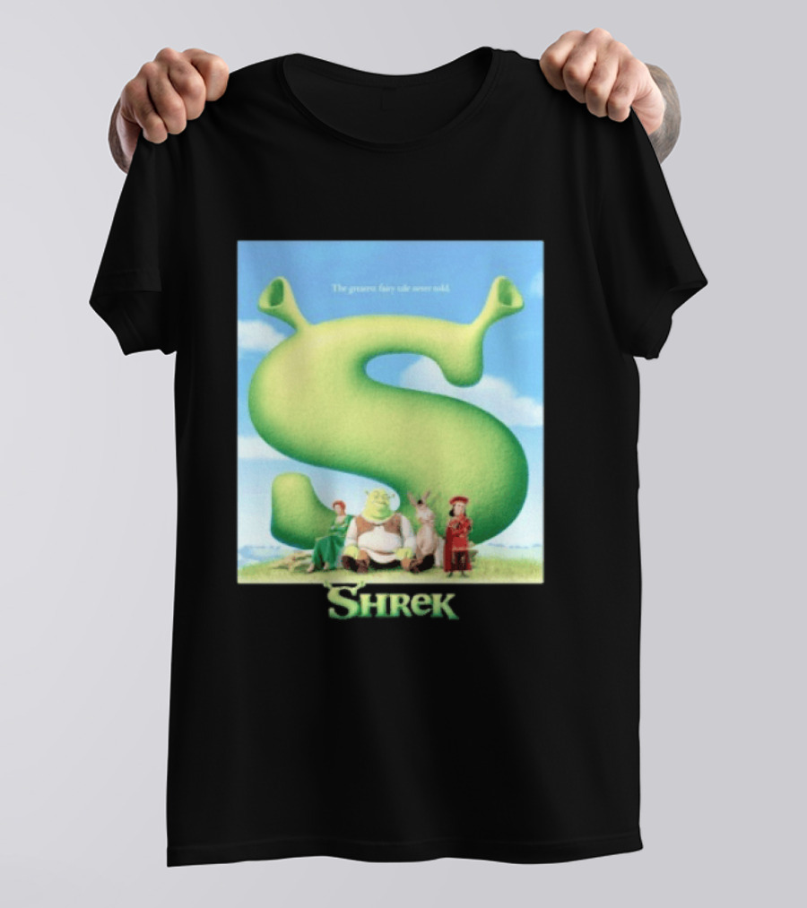 Shrek The Greatest Fairy Tale Never Told Movie Characters T-Shirt