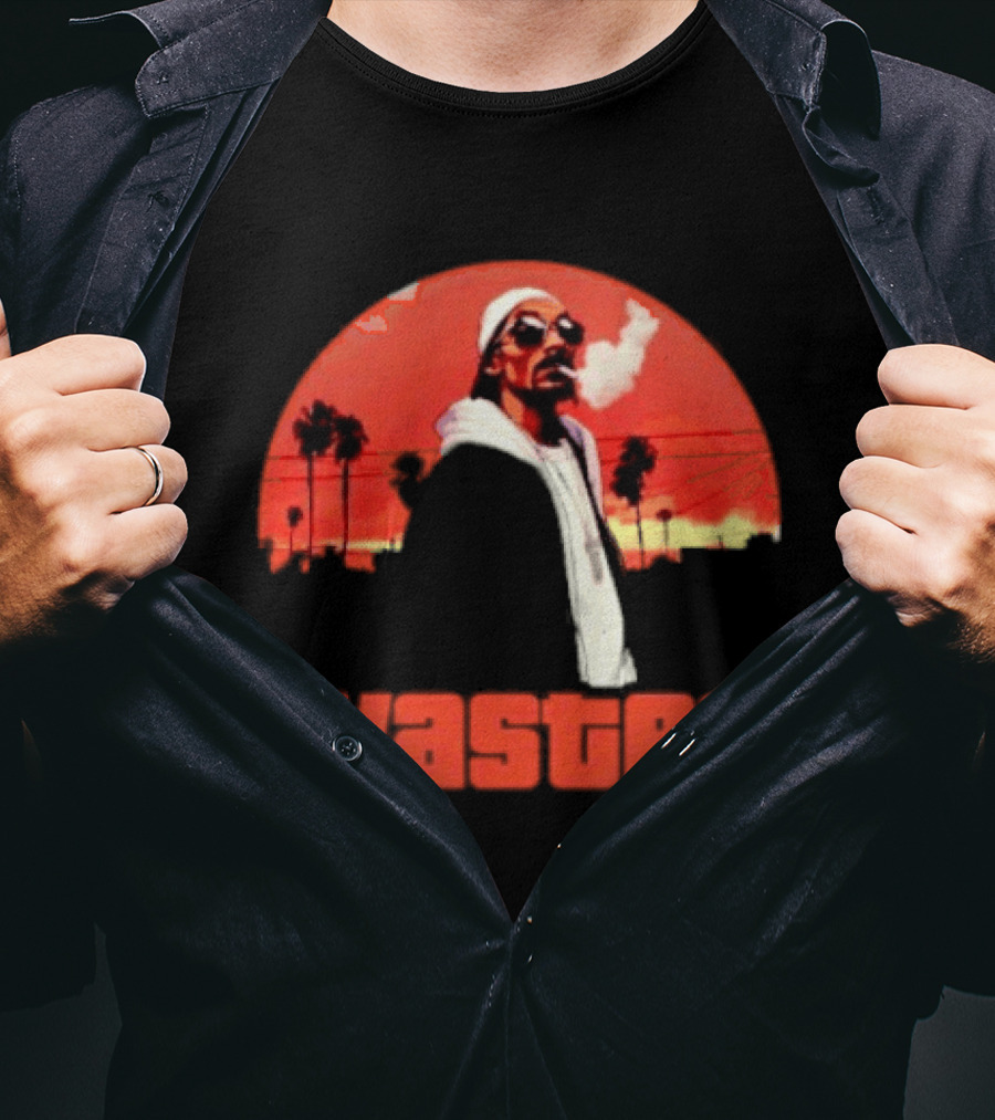 Wasted Sunset Palm Trees Snoop Dogg T-Shirt