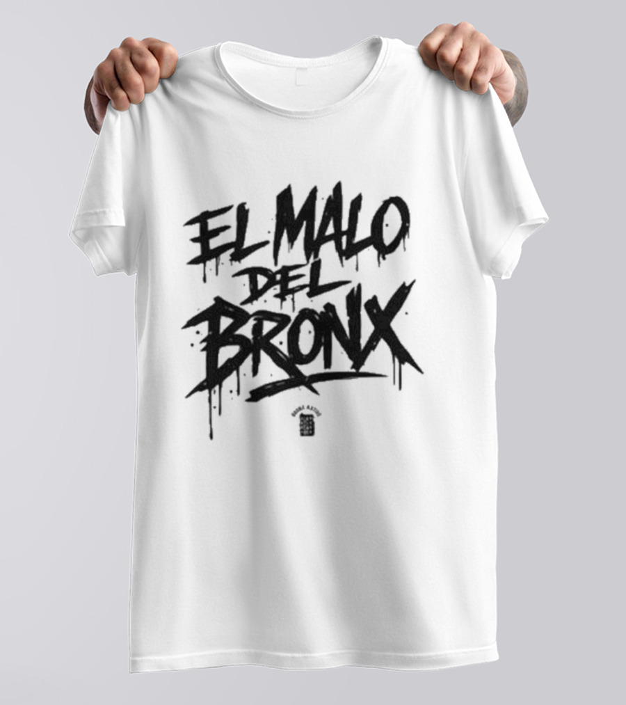 El Malo Del Bronx Essential Heavyweight Cotton T-Shirt