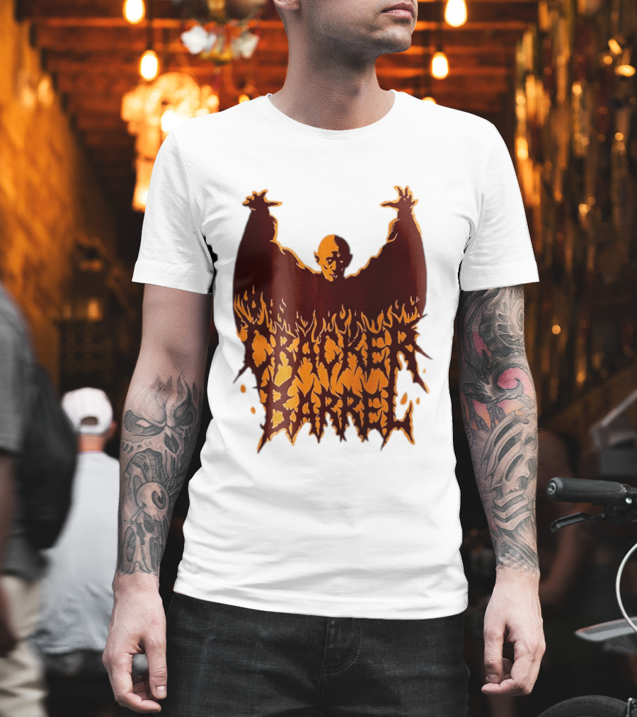 Kurt Barlow Cracker Barrel Fiery Vampire Horror T-Shirt