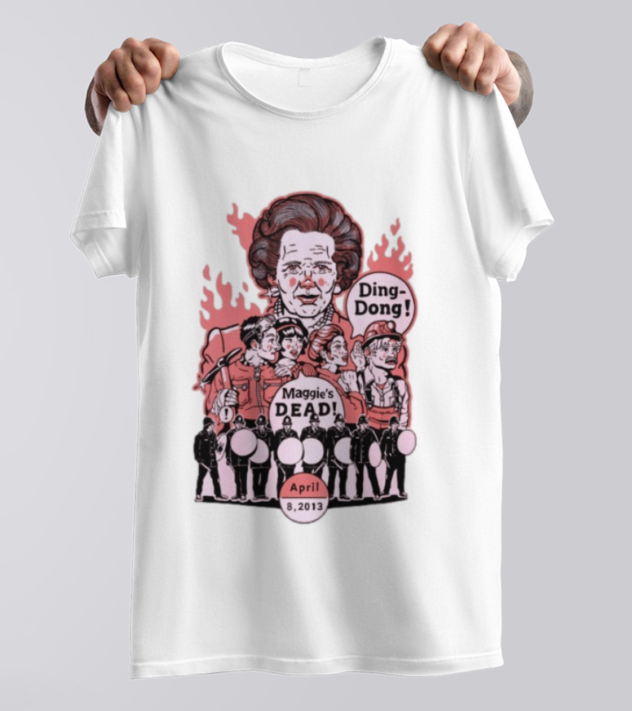 Maggie's Dead April 8, 2013 Ding Dong T-Shirt