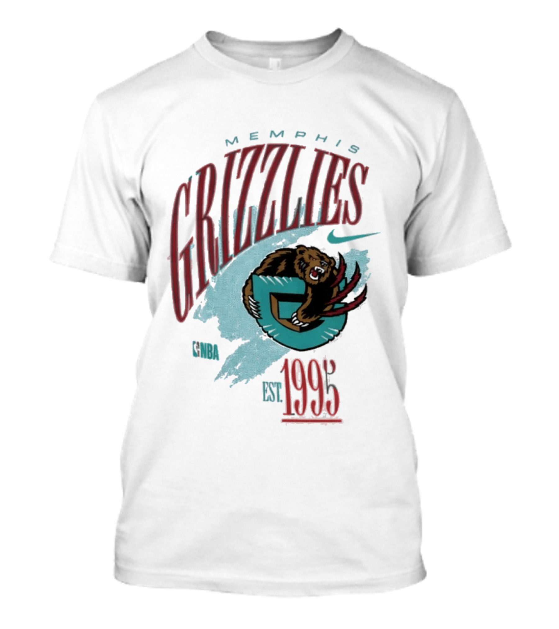 Memphis Grizzlies Est. 1995 NBA T-Shirt