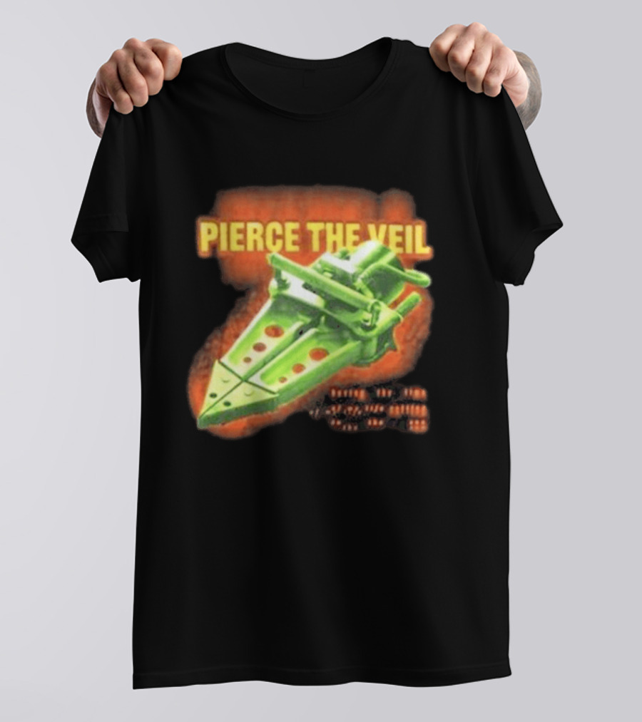 Pierce The Veil Jaws Movie Art Cover T-Shirt