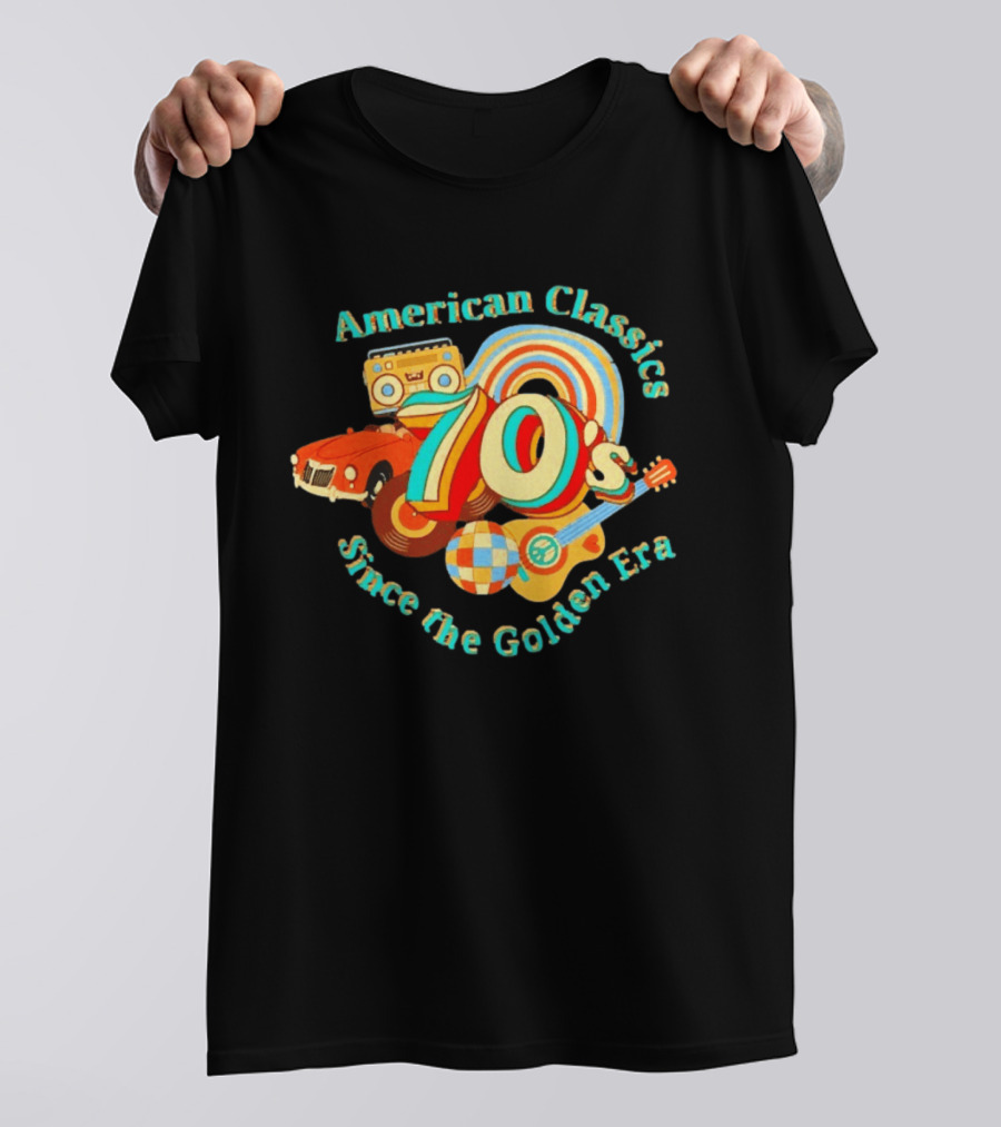 American Classics 70s Retro Vibes Since The Golden Era T-Shirt