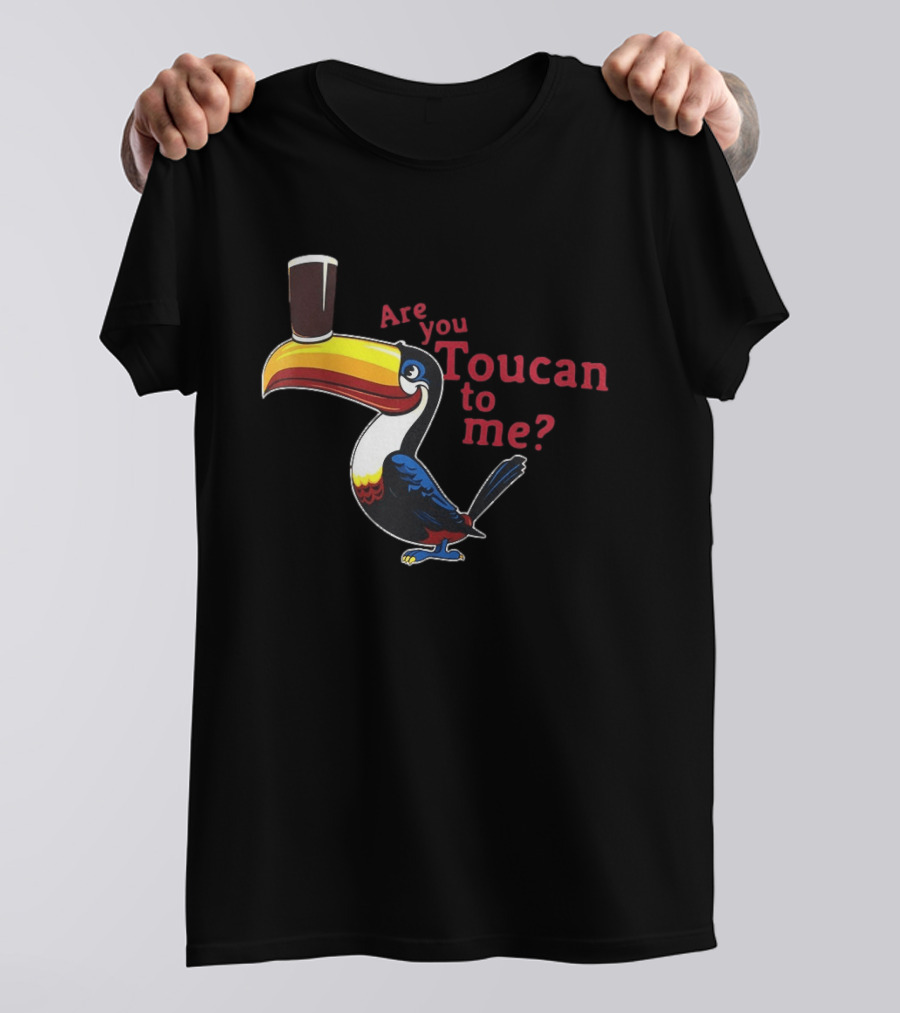 Are You Toucan To Me Guinness Toucan Balancing Pint T-Shirt