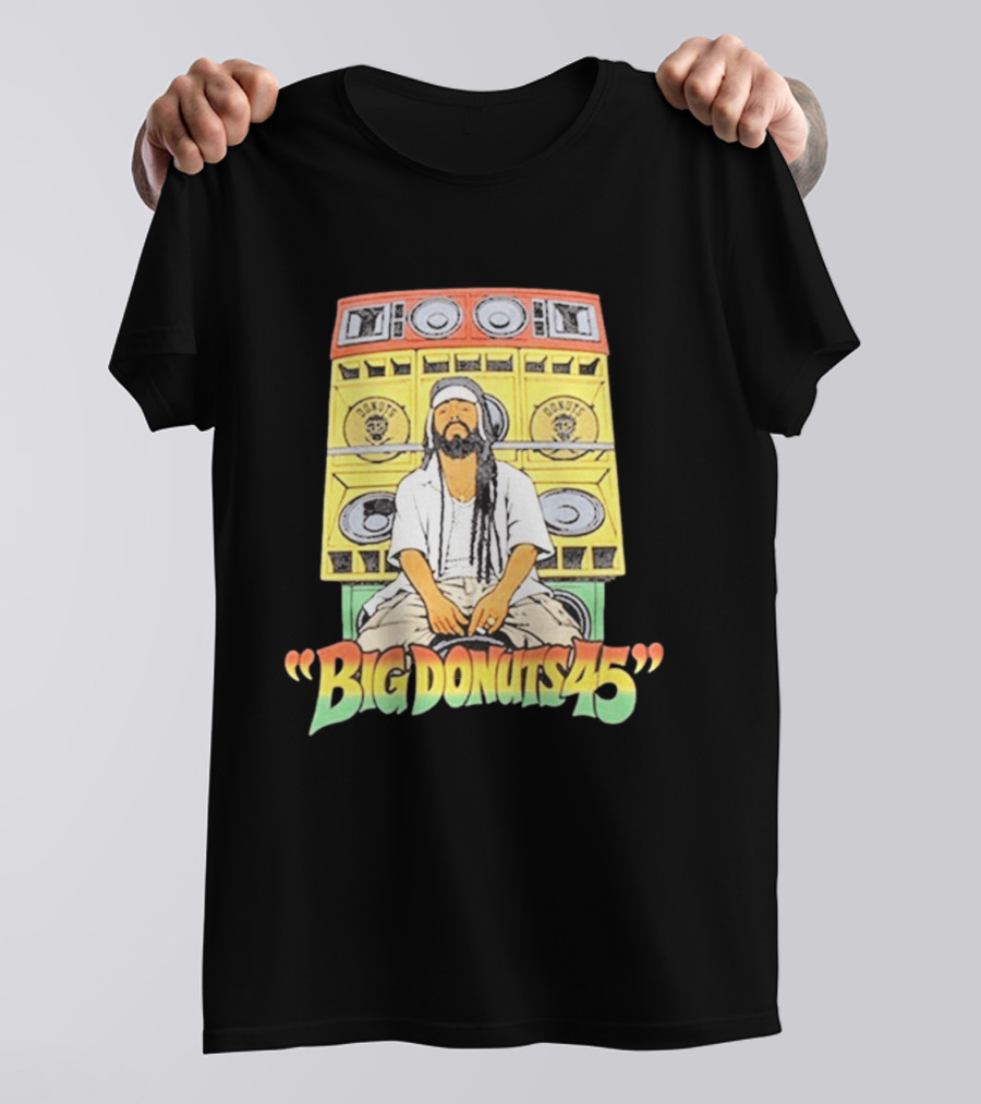 Esp Trickstar Big Donuts 45 Brutus Sound System Reggae Vibes T-Shirt