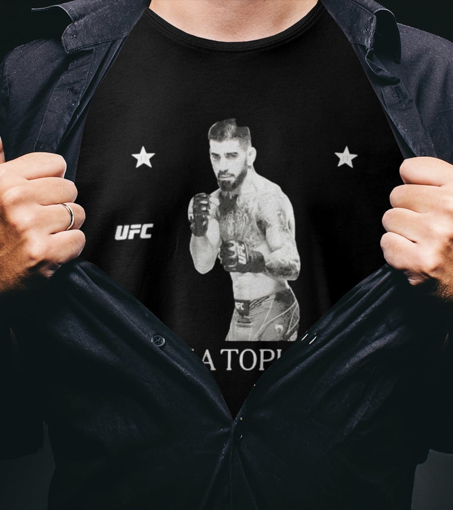 Wacko Maria UFC Ilia Topuria MMA Fighter T-Shirt