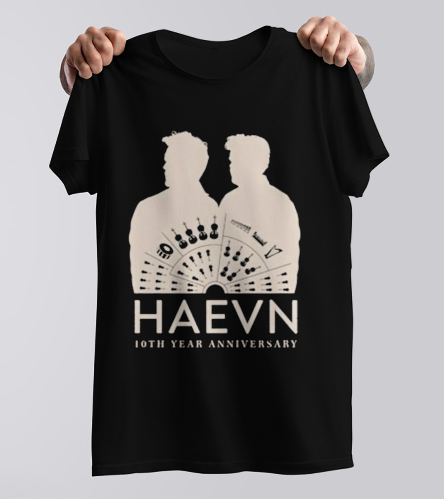 HAEVN 10th Year Anniversary Silhouette And Musical T-Shirt