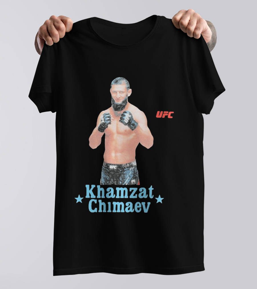 Khamzat Chimaev UFC Wacko Maria Collaboration T-Shirt
