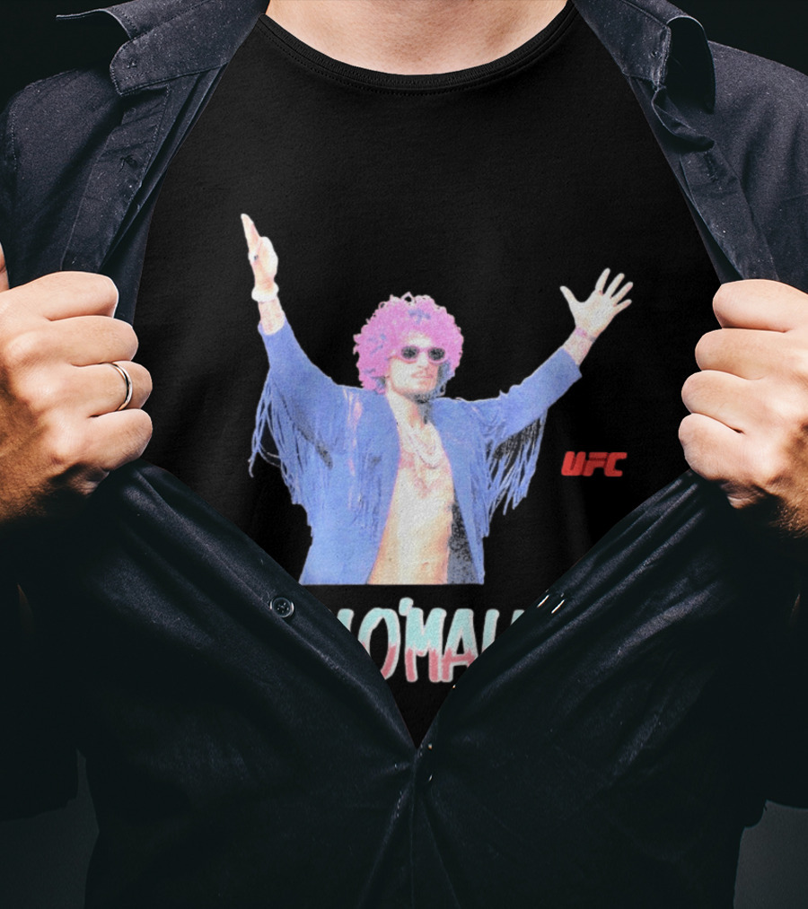 Wacko Maria UFC Sean O'Malley Pink Hair Fringe Jacket T-Shirt