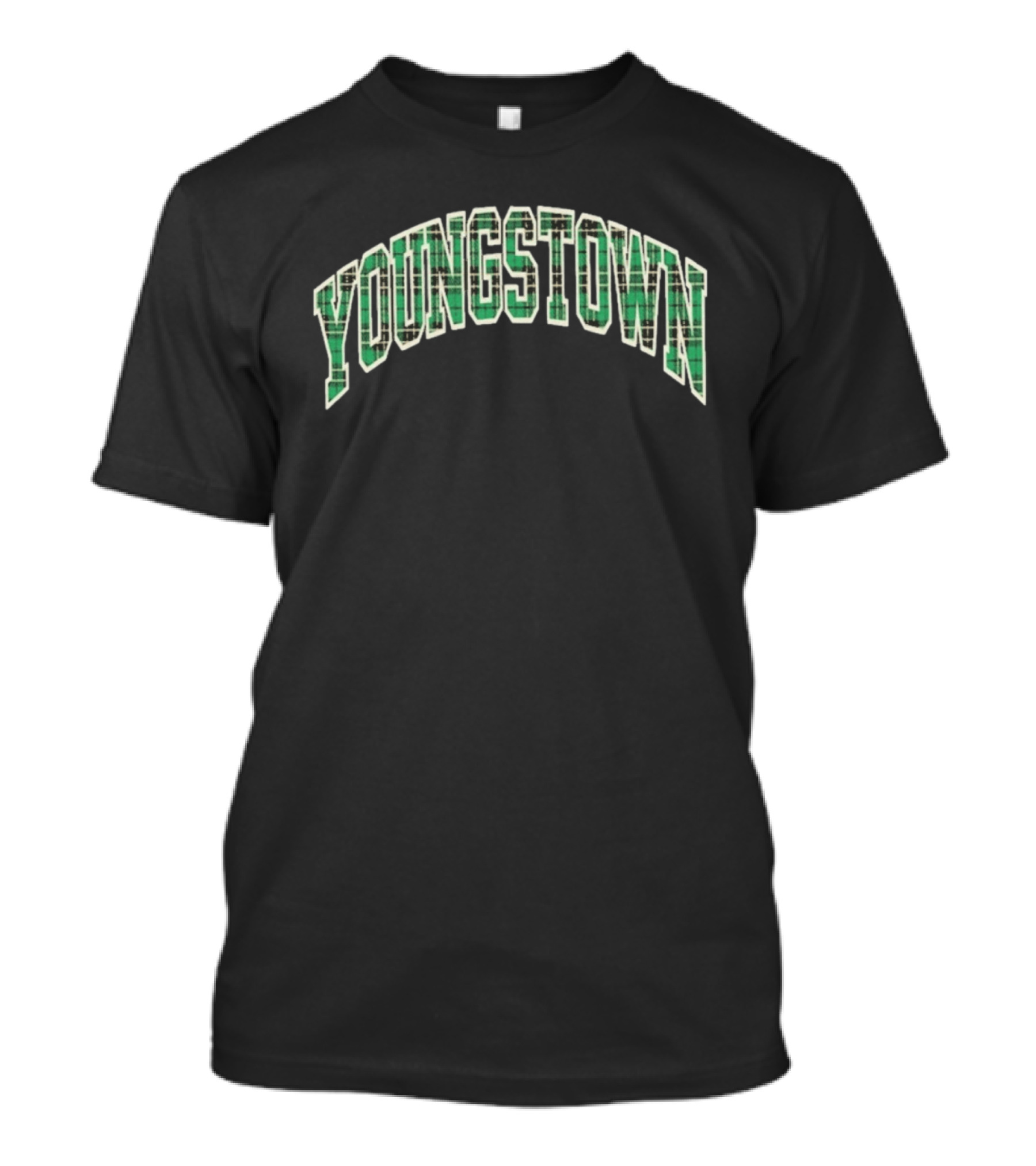 Youngstown Green Plaid T-Shirt