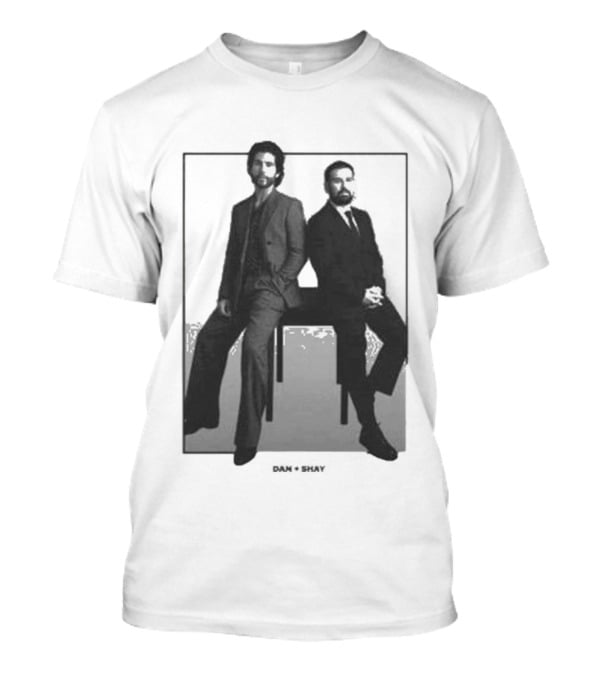 Dan And Shay Say So Monochrome Duo Photography T-Shirt