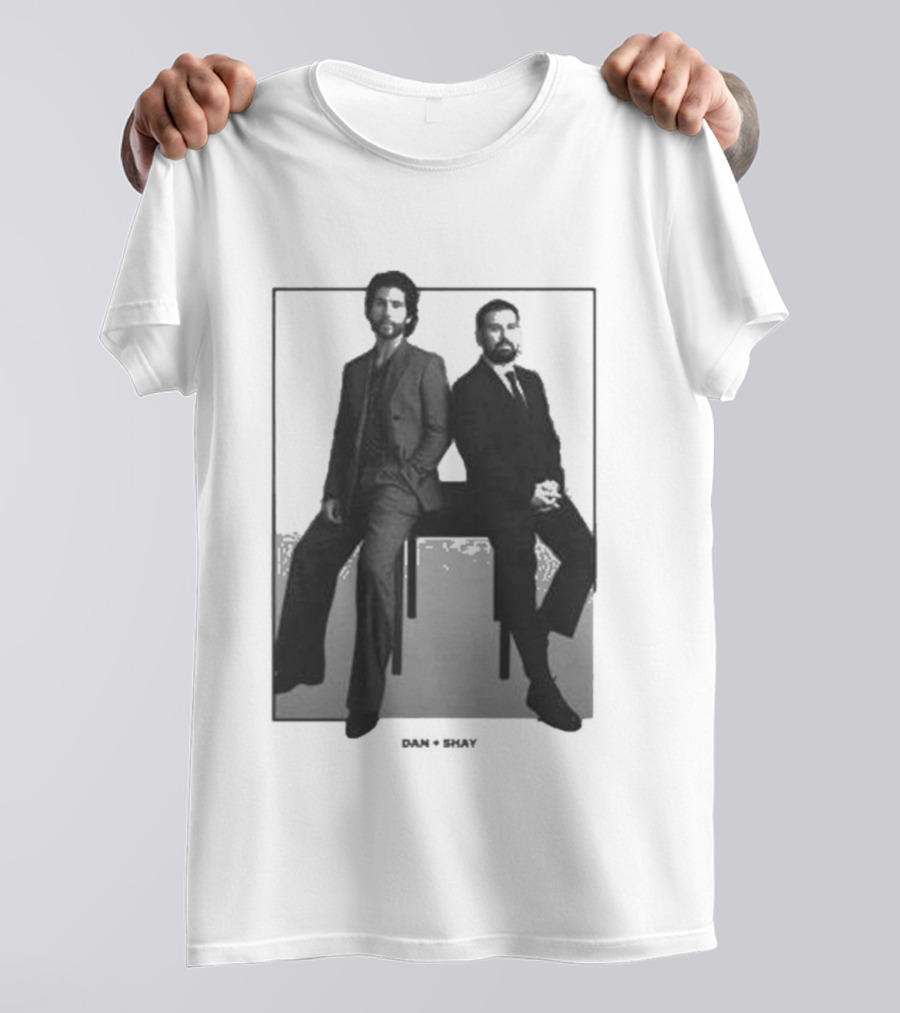 Dan And Shay Say So Monochrome Duo Photography T-Shirt