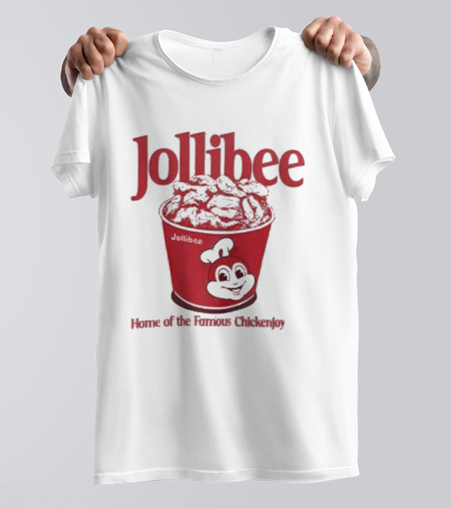 Jollibee Home Of The Famous Chickenjoy Bucket T-Shirt