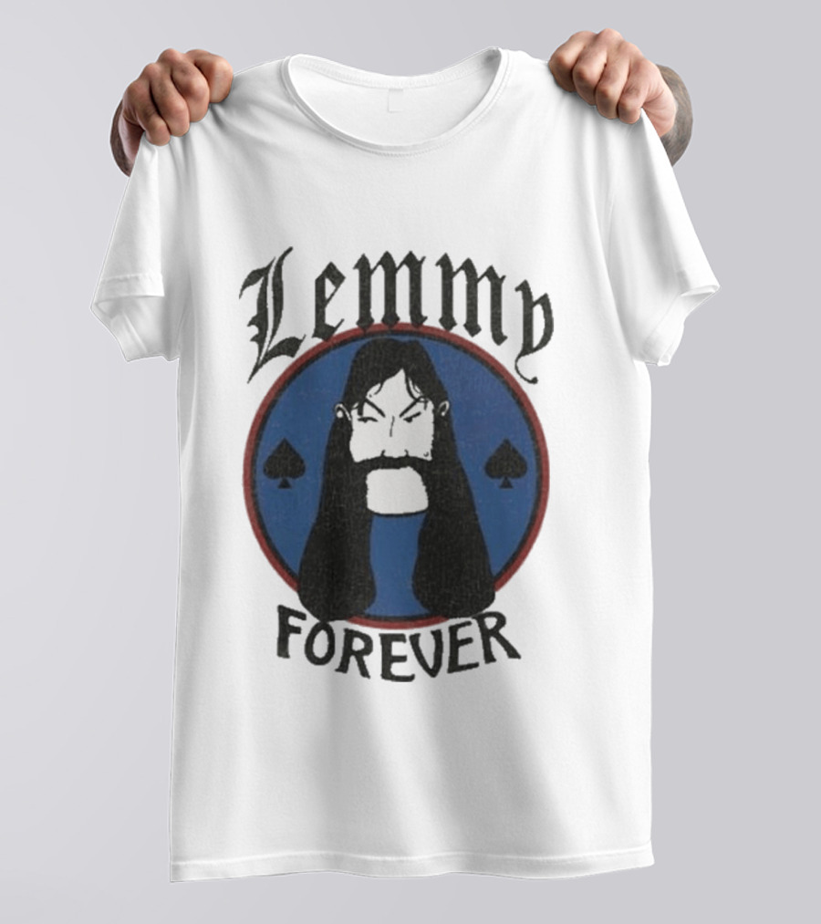 Lemmy Forever Motorhead Tribute Ace Of Spades T-Shirt
