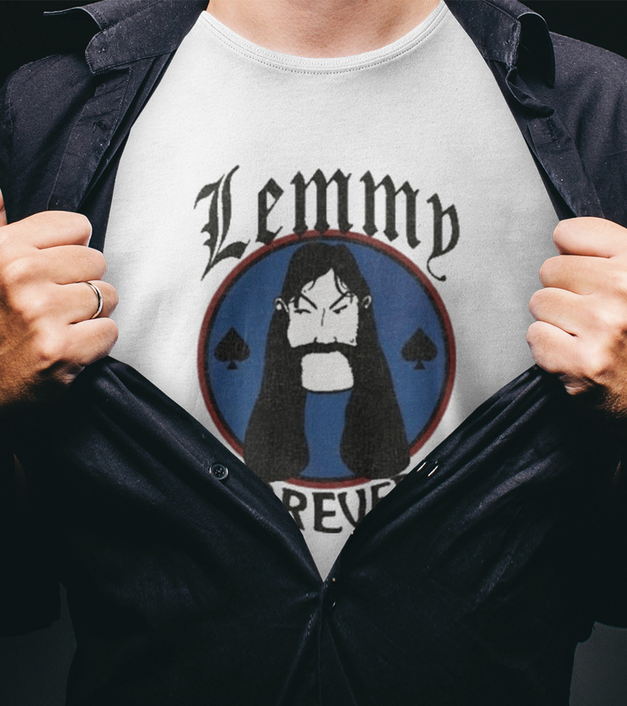 Lemmy Forever Motorhead Tribute Ace Of Spades T-Shirt