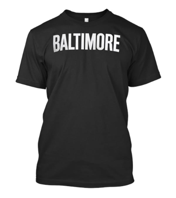 Baltimore Orioles 2026 City Connect Black Jersey T-Shirt