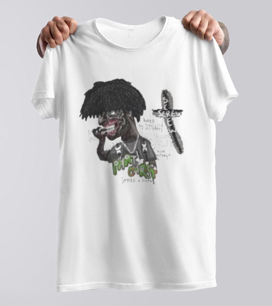 Phat Christ Jaydes DJ Phat Save Tonight Departure Classic Crewneck T-Shirt