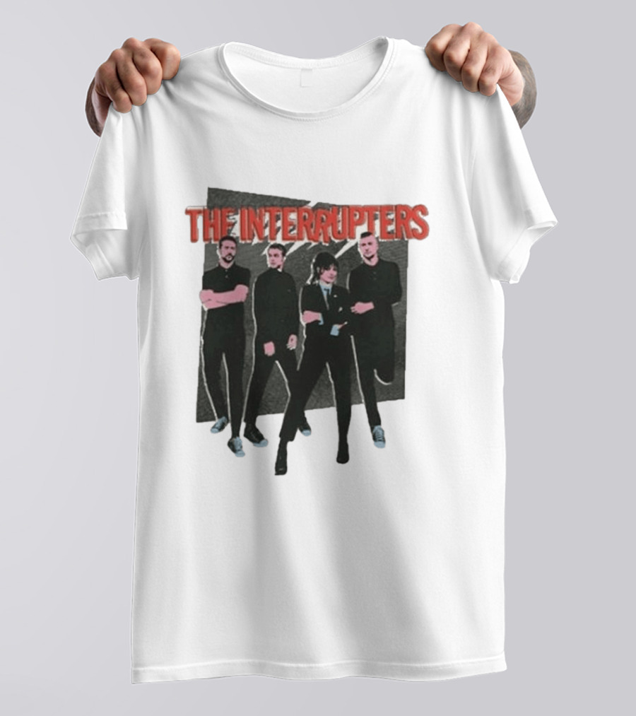 The Interrupters Band 2023 Spring Tour Color Pop Concert Series T-Shirt